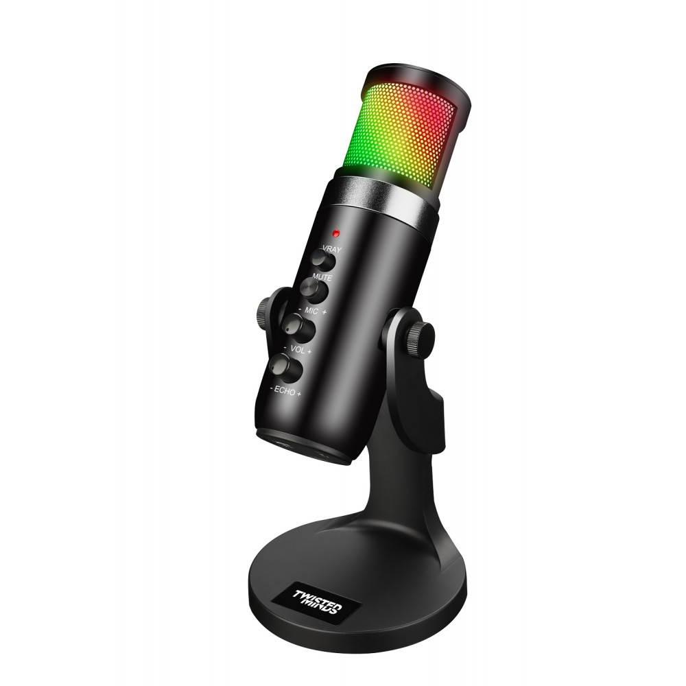 Twisted Minds W108 USB Microphone RGB - Black Twisted Minds W108 USB Microphone RGB - Black